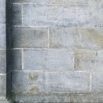 Yellowish-grey stone wall